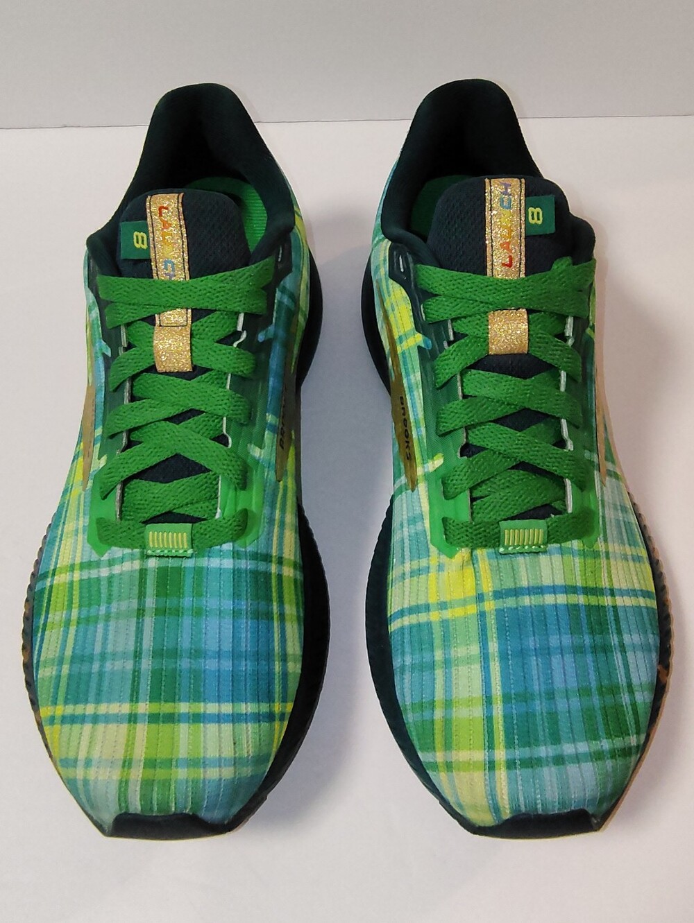 Brooks Launch GTS 8 Women's Lace-up Running Sneakers LUCKY Limited Edition Sz 8 - Picture 2 of 11